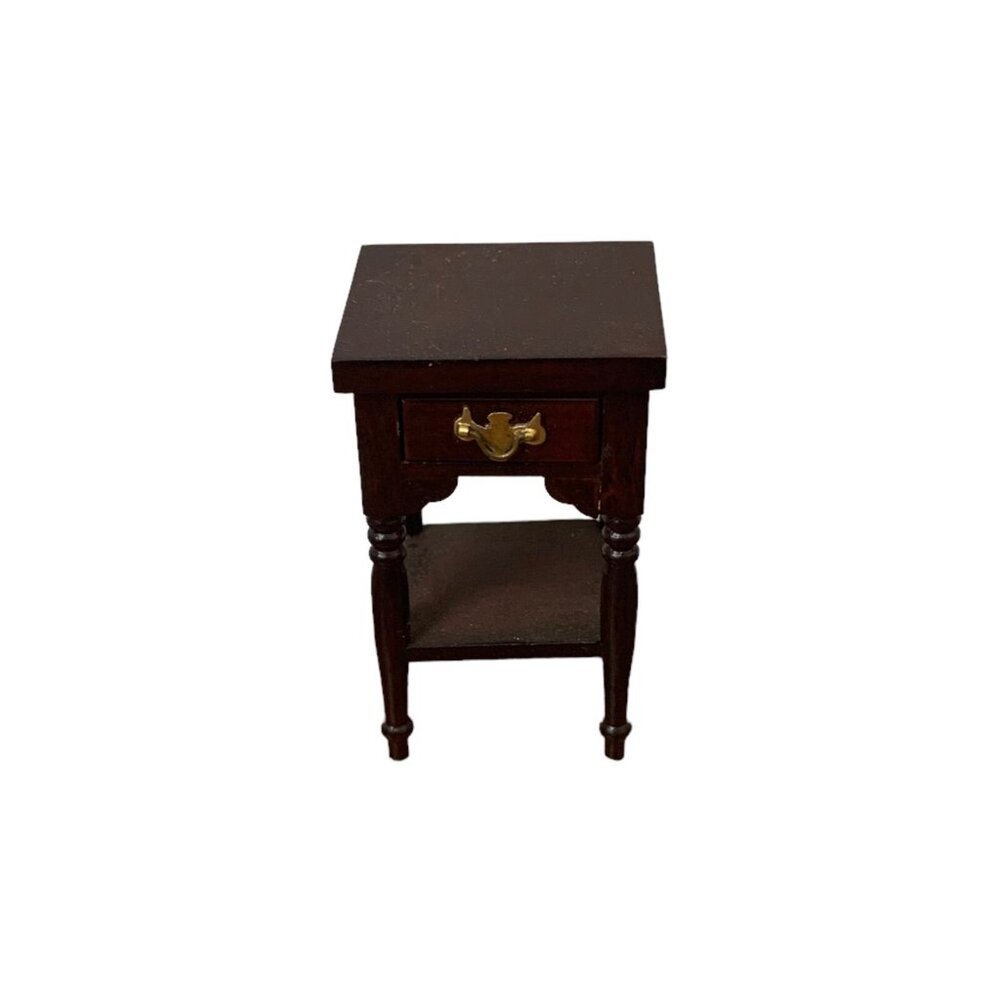 Vintage Fantastic Merchandise Dollhouse Miniature Side Table Victorian Furniture